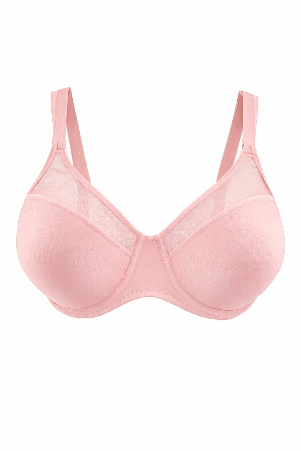 2160 Liza Şeffaf Desteksiz Sütyen 6lı Pudra - 1