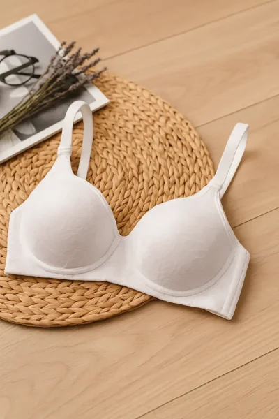 2390 Liza Telsiz Desteksiz Sütyen 6lı Beyaz - 2