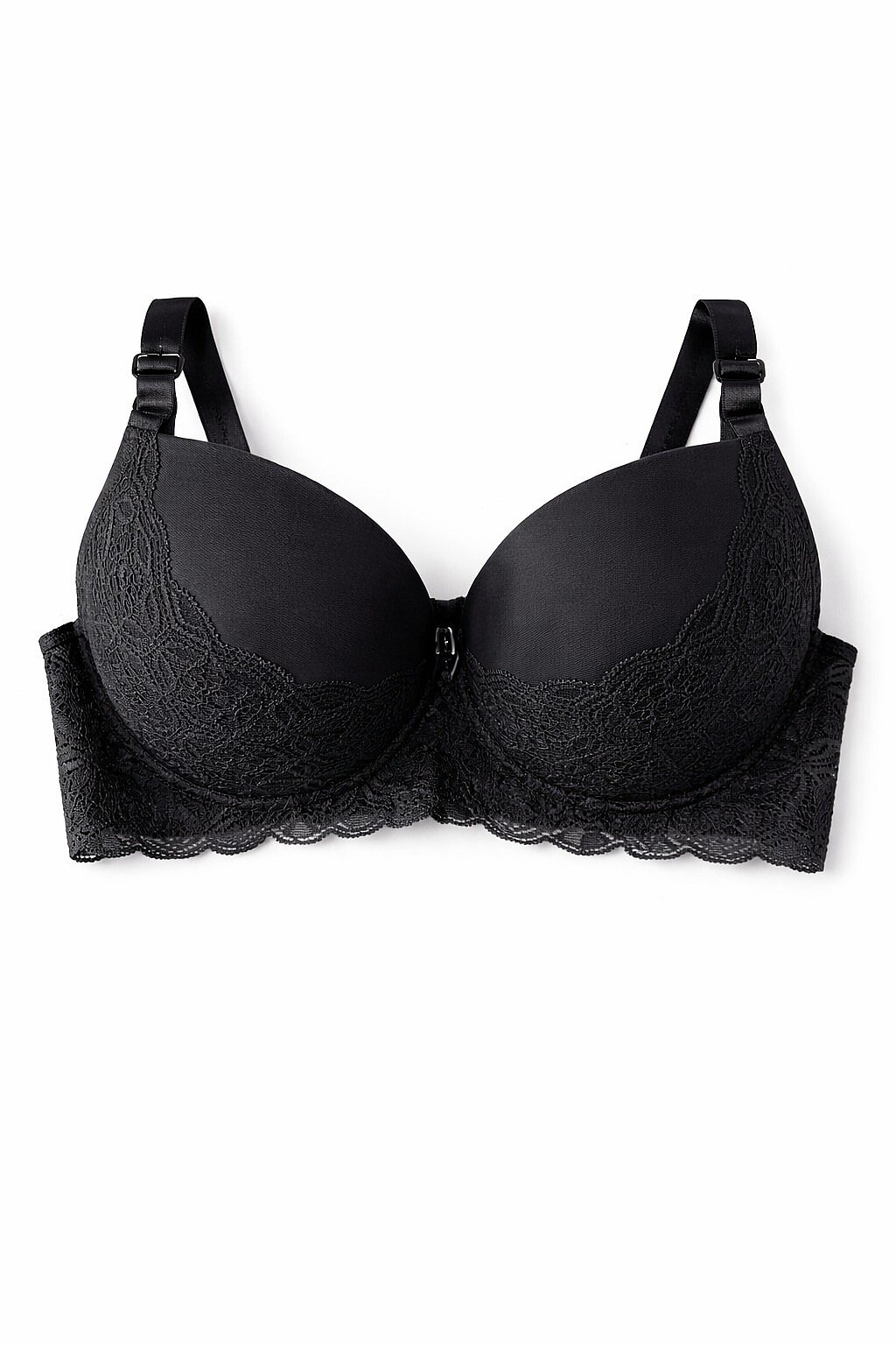2480 Liza Mikro Dantelli Destekli Sütyen 6'lı Siyah - 1