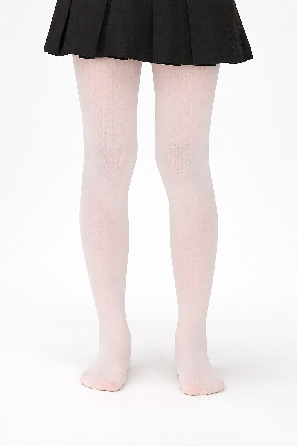 249 Özge Mikro Çocuk Külotlu Çorap 12'li Beyaz - 1