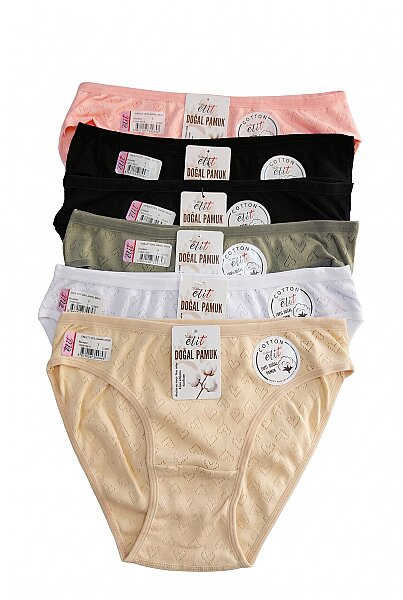 2708 Elit Kadın Jakarlı Bikini 12li