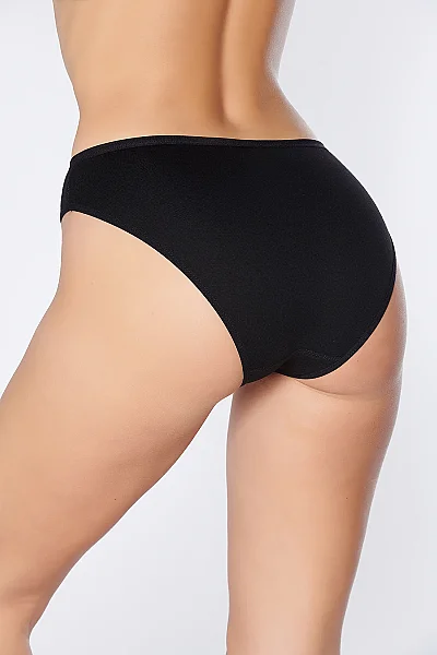 2711 Elit Kadın Bambu Düz Bikini 12li - 4