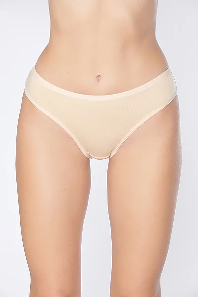 2711 Elit Kadın Bambu Düz Bikini 12li