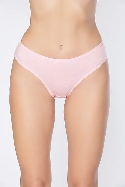 2711 Elit Kadın Bambu Düz Bikini 12li - 9