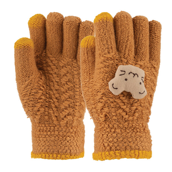 3-6 Yaş Anaokulu Örme Eldiven 6'lı Erkek - 3