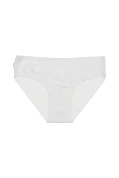 3076 Gümüş Kadın Dikişsiz Bato 12'li Paket Beyaz - GÜMÜŞ