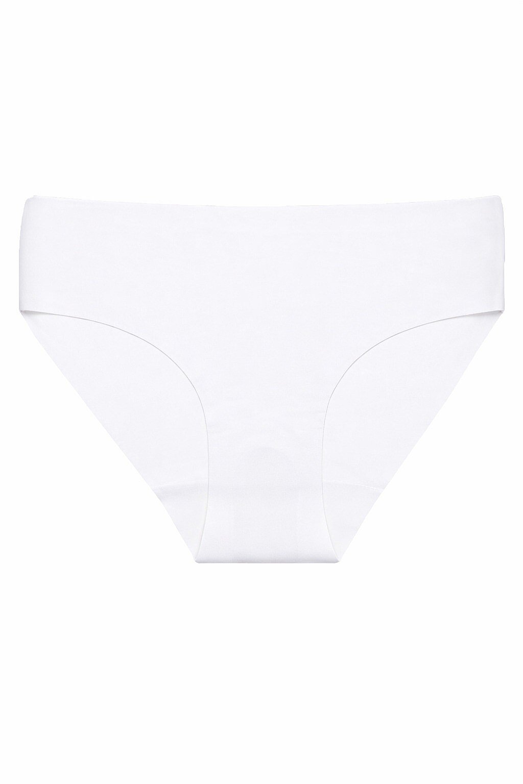 3076 Gümüş Kadın Dikişsiz Bato 12'li Paket Beyaz - 2