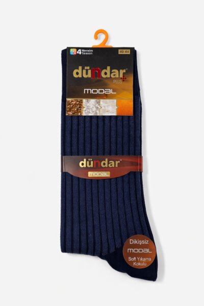 4124 Dündar Erkek Modal Likra Çorap 12li M51 - 3