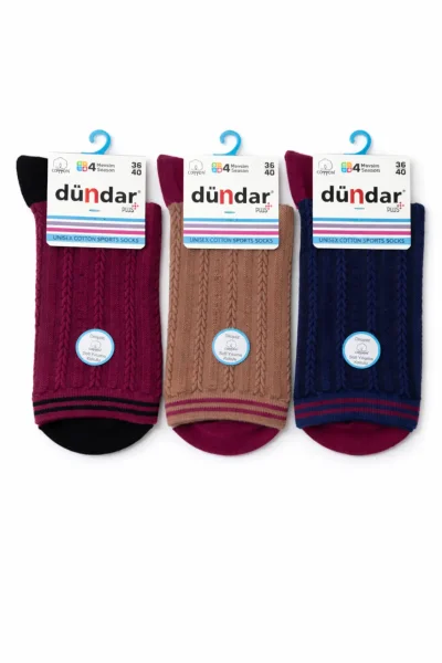 4209 Dündar Kadın Sports Çorap M-12 - 1