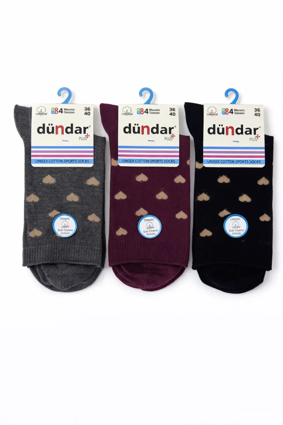 4209 Dündar Kadın Sports Çorap M-2 - 1