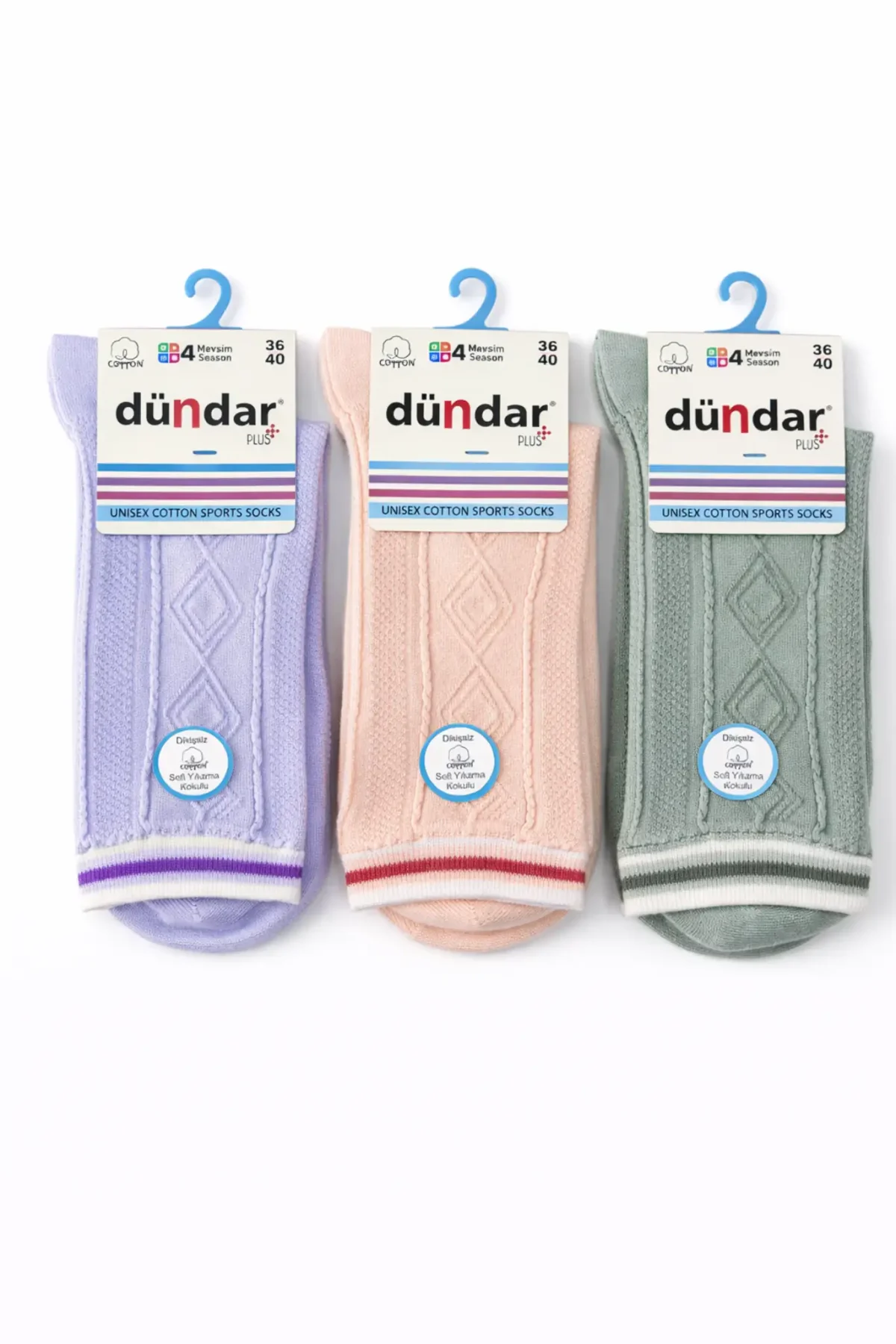 4209 Dündar Kadın Sports Çorap M-25 - 1