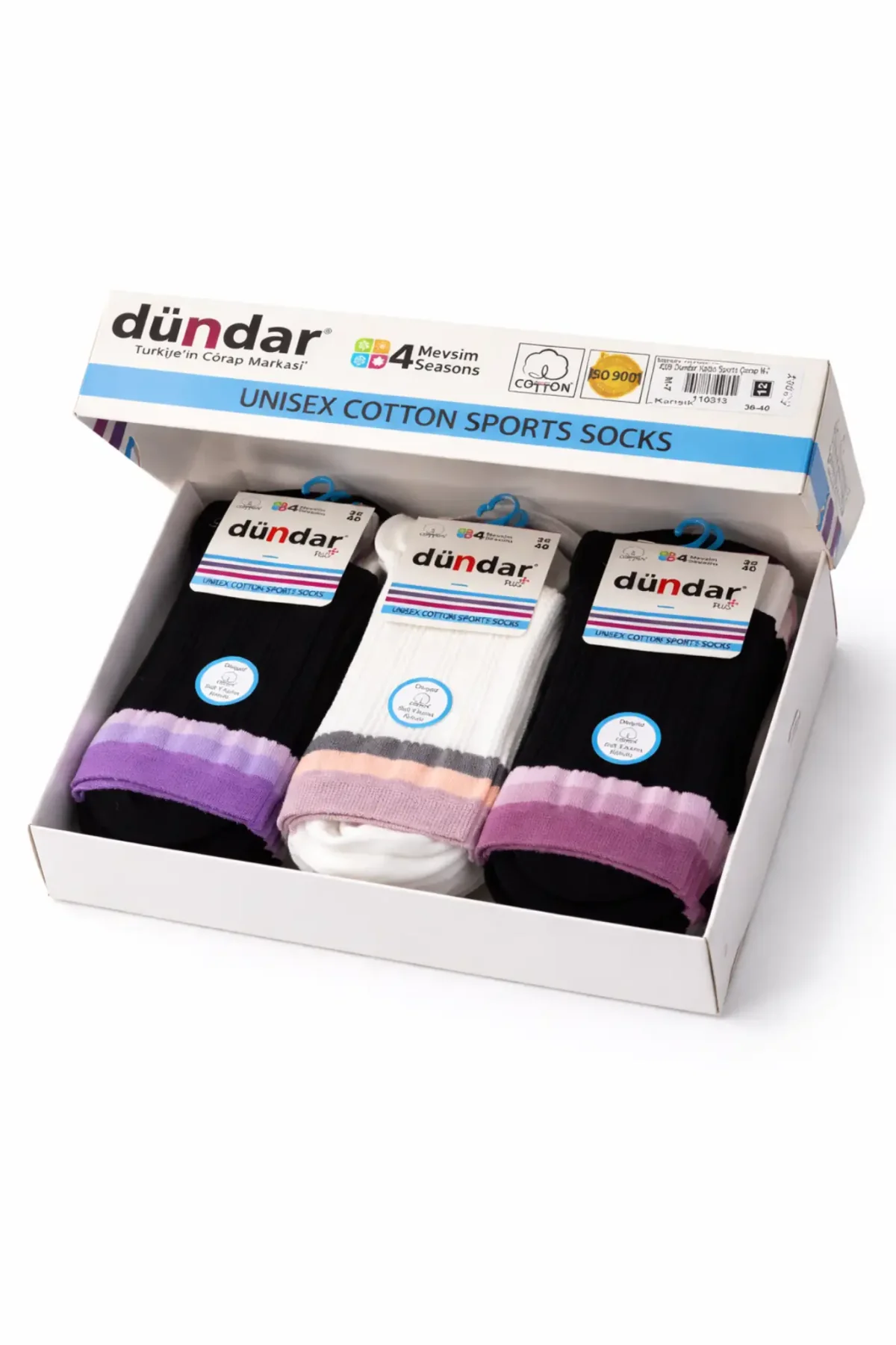 4209 Dündar Kadın Sports Çorap M-29 - 2