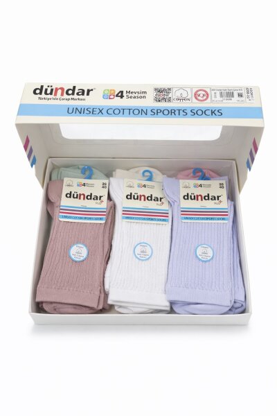 4209 Dündar Kadın Sports Çorap M-32 - 3