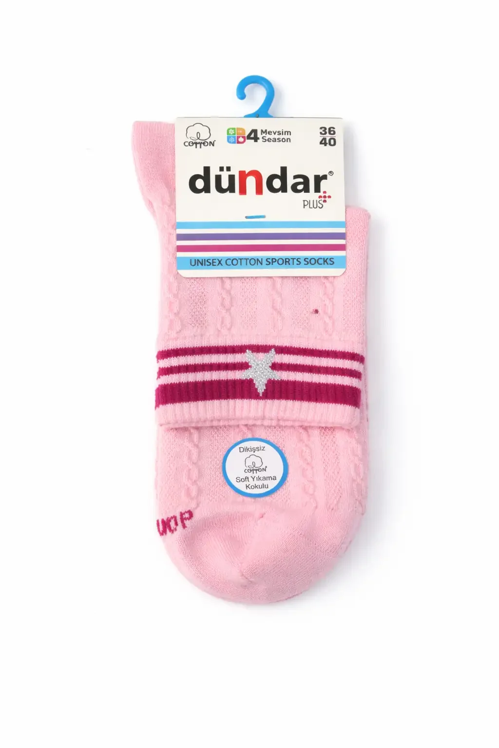 4209 Dündar Kadın Sports Çorap M-34 - 3