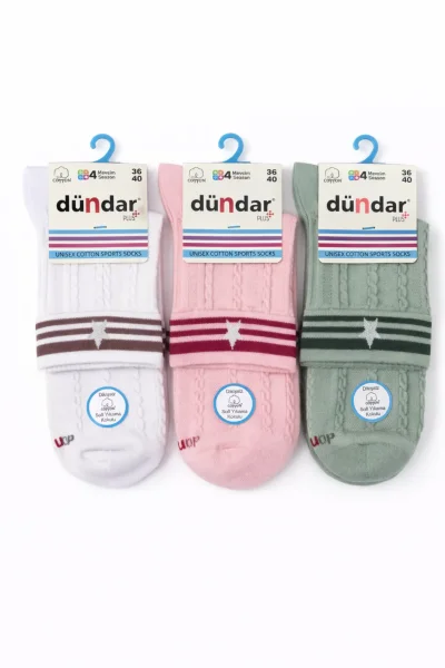 4209 Dündar Kadın Sports Çorap M-34 - 1