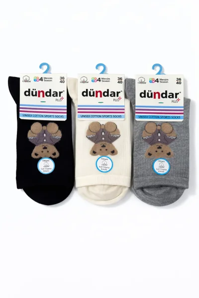 4209 Dündar Kadın Sports Çorap M-5 - 1