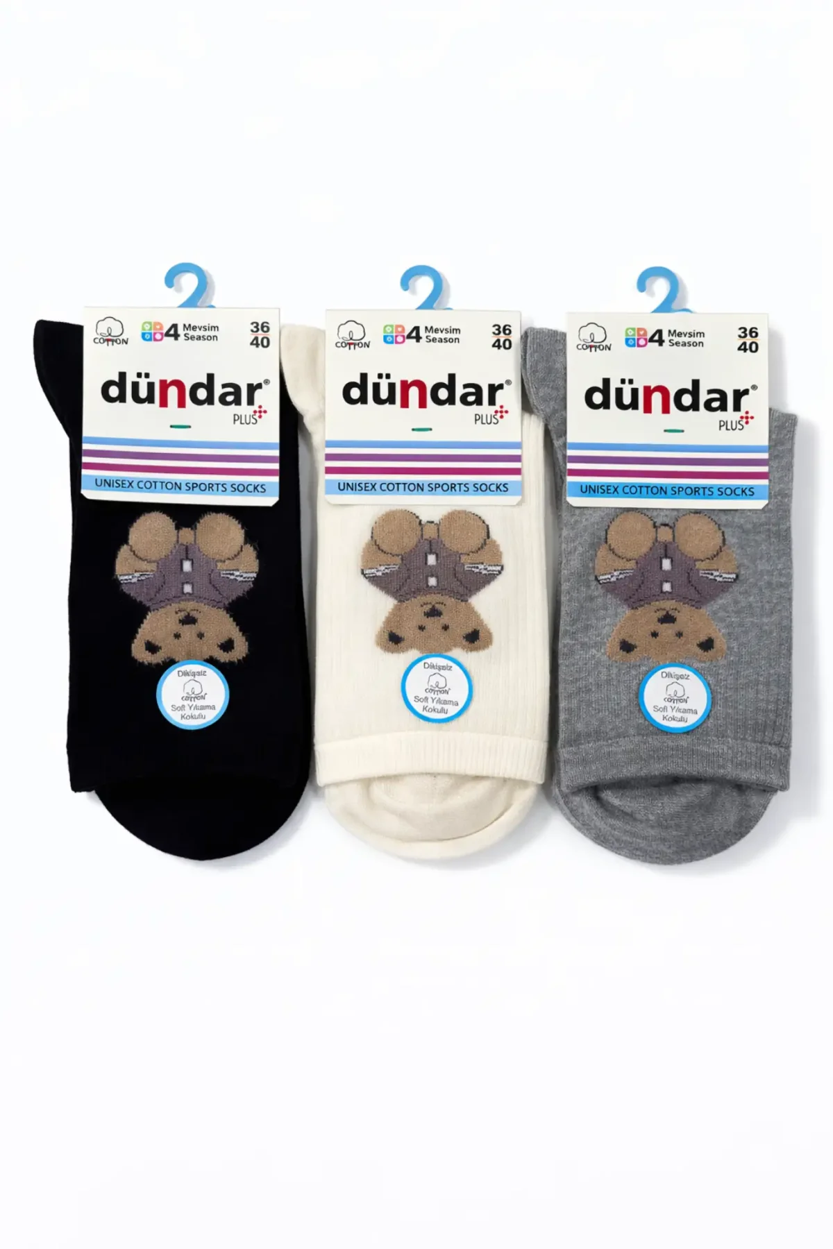 4209 Dündar Kadın Sports Çorap M-5 - 1