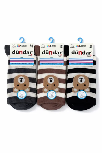 4209 Dündar Kadın Sports Çorap M-6 - 1