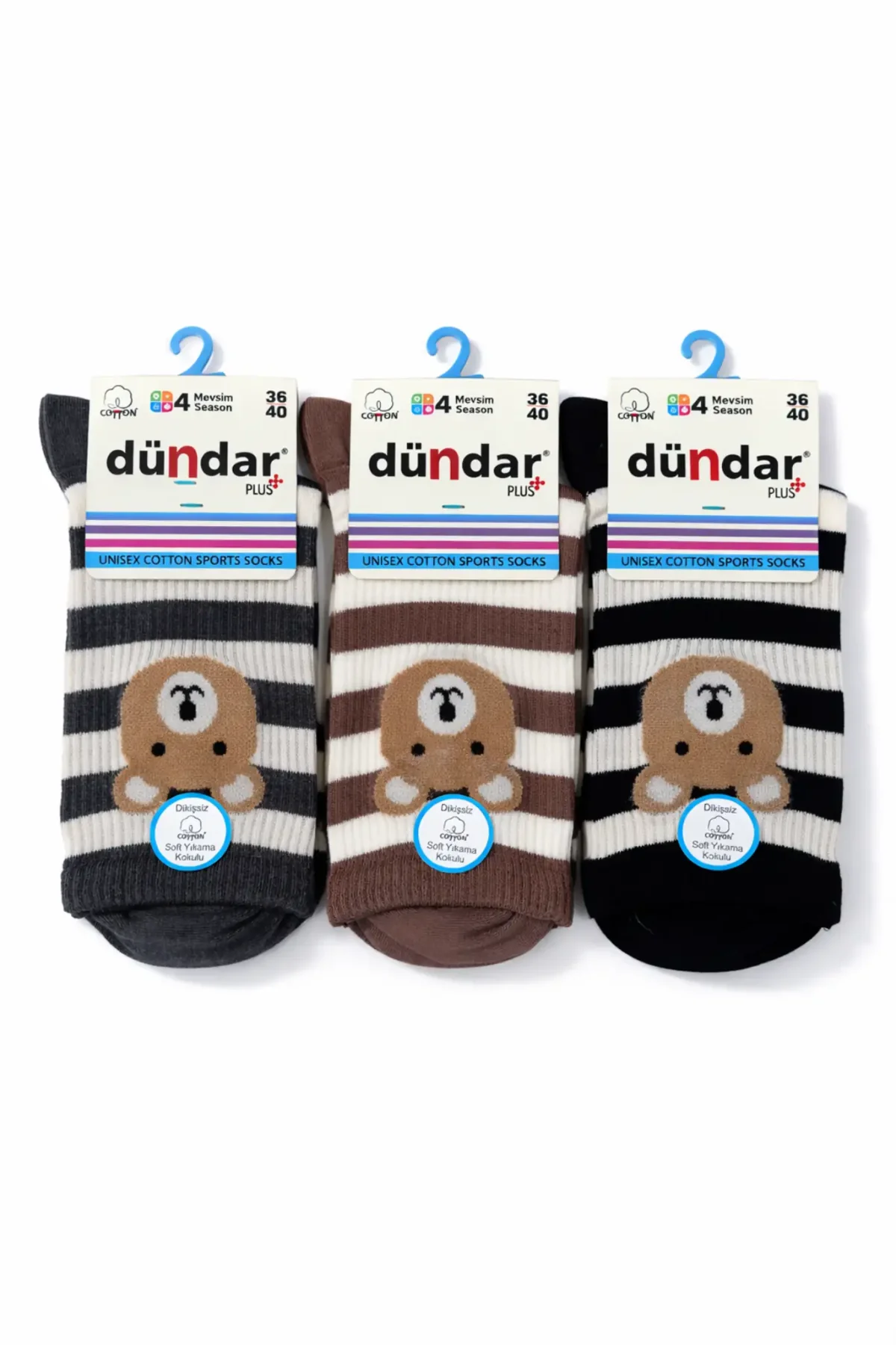 4209 Dündar Kadın Sports Çorap M-6 - 1