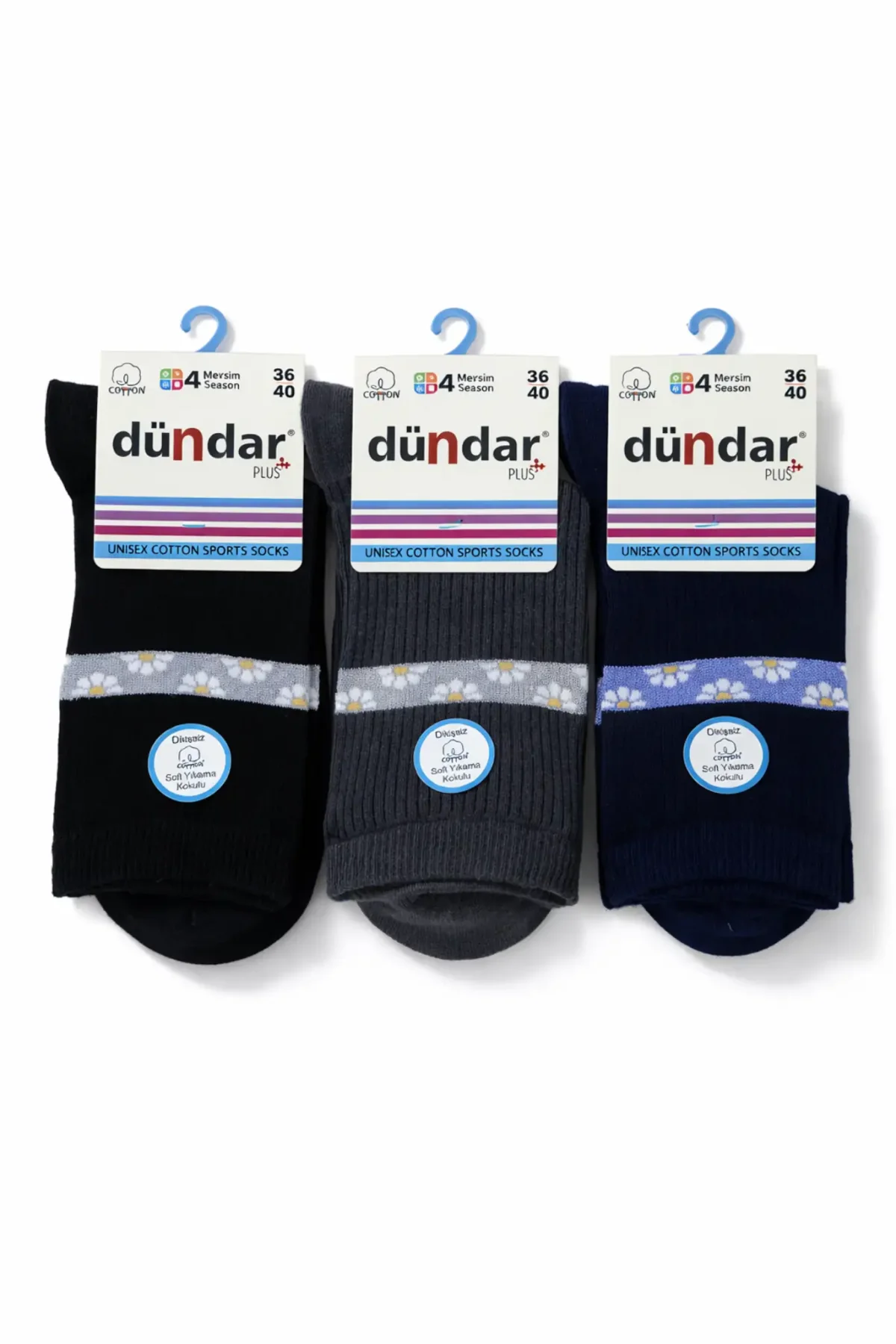 4209 Dündar Kadın Sports Çorap M-7 - 1