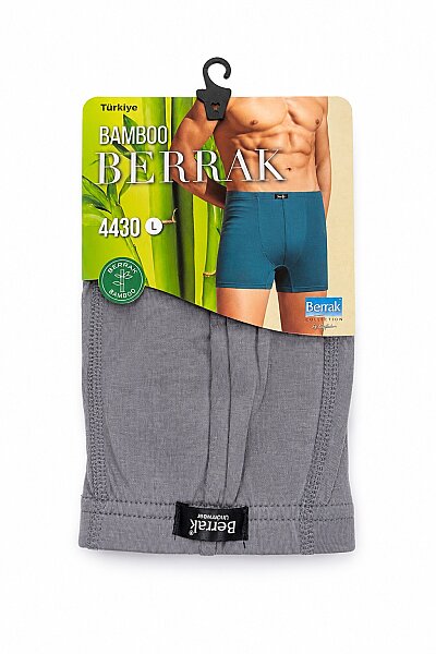 4430 Berrak Erkek Bambu Boxer 10lu Füme
