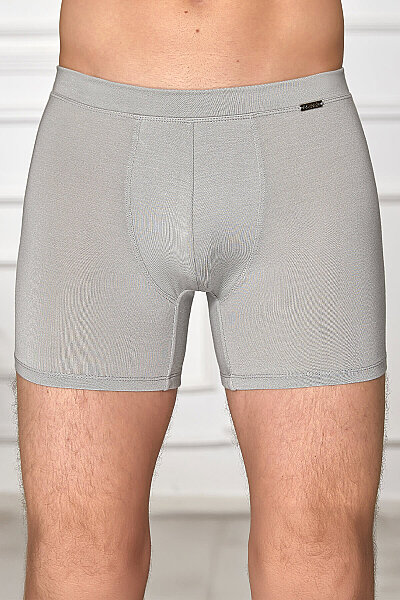 4434 Berrak Erkek Micro Modal Boxer 10'lu Gri