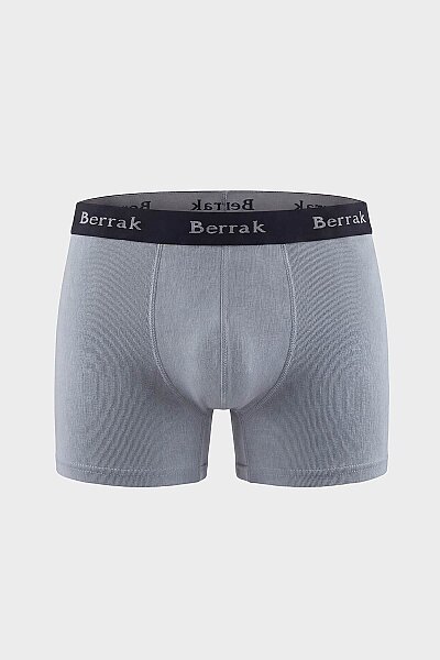 4476 Berrak Erkek Modal Boxer 10'lu Gri