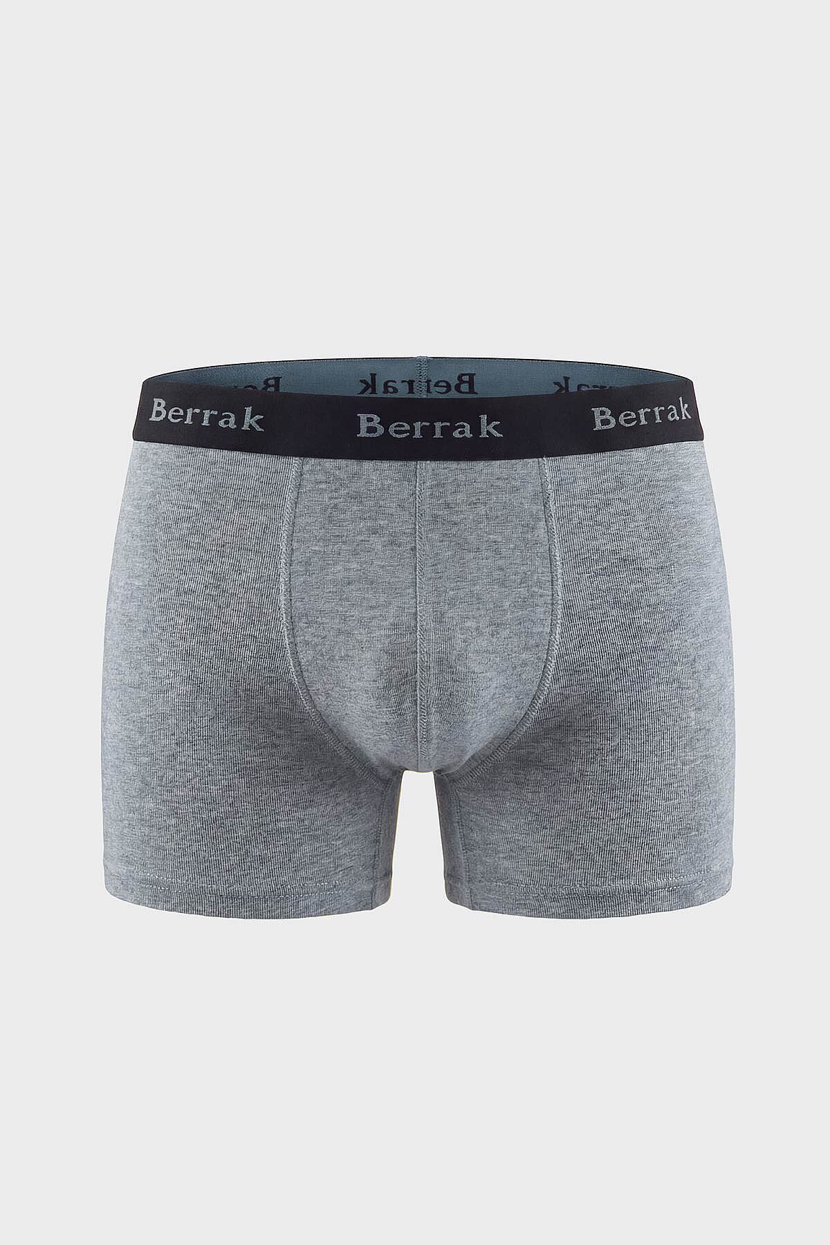 4476 Berrak Erkek Modal Boxer 10'lu Gri Melanj - 2