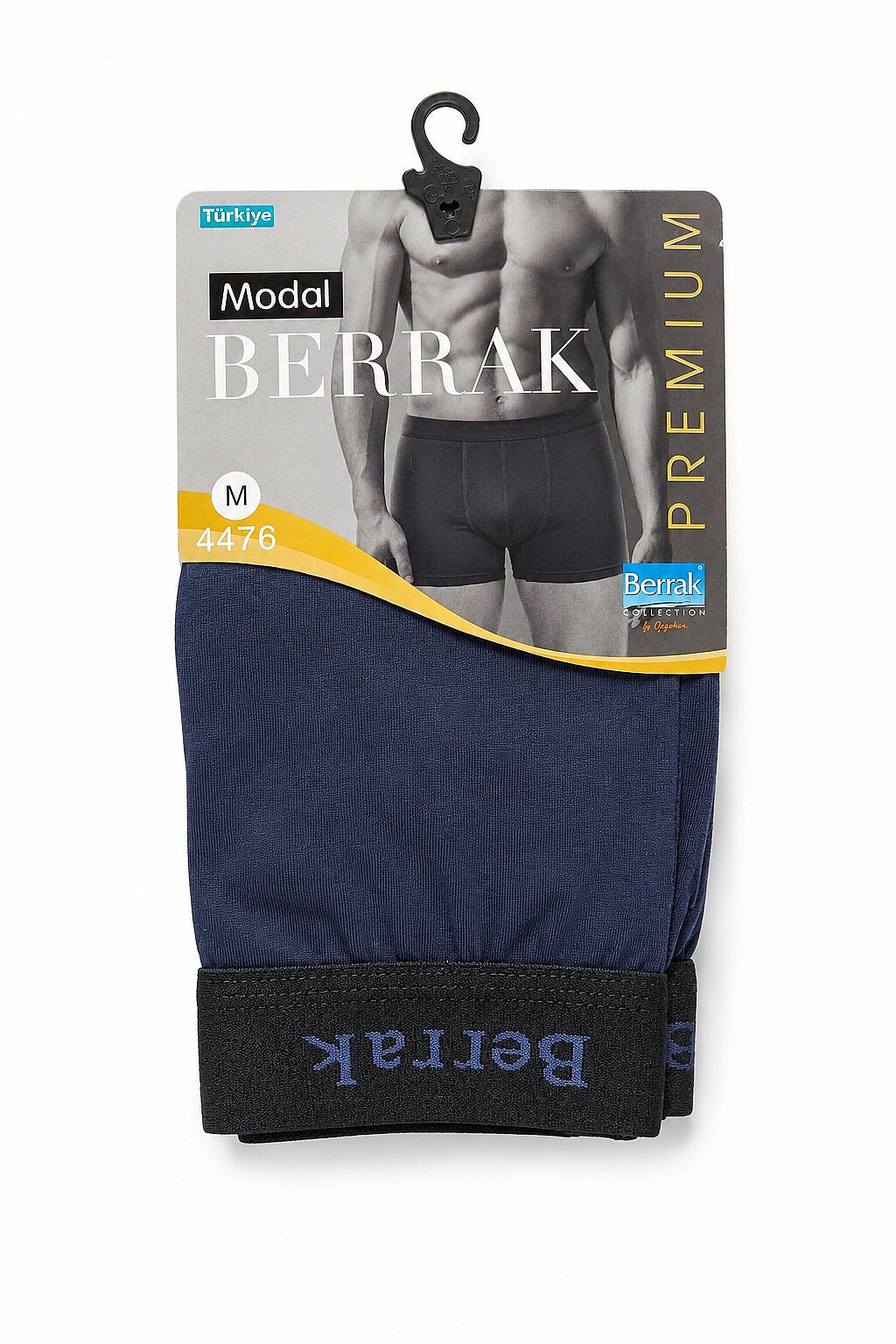 4476 Berrak Erkek Modal Boxer 10'lu Paket Lacivert - 1