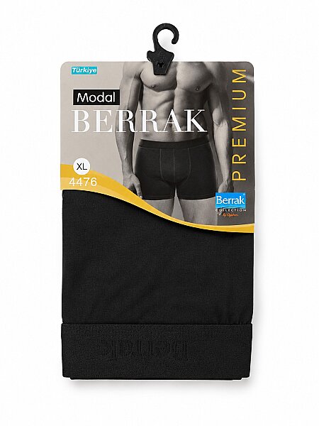 4476 Berrak Erkek Modal Boxer 10'lu Paket Siyah - 1