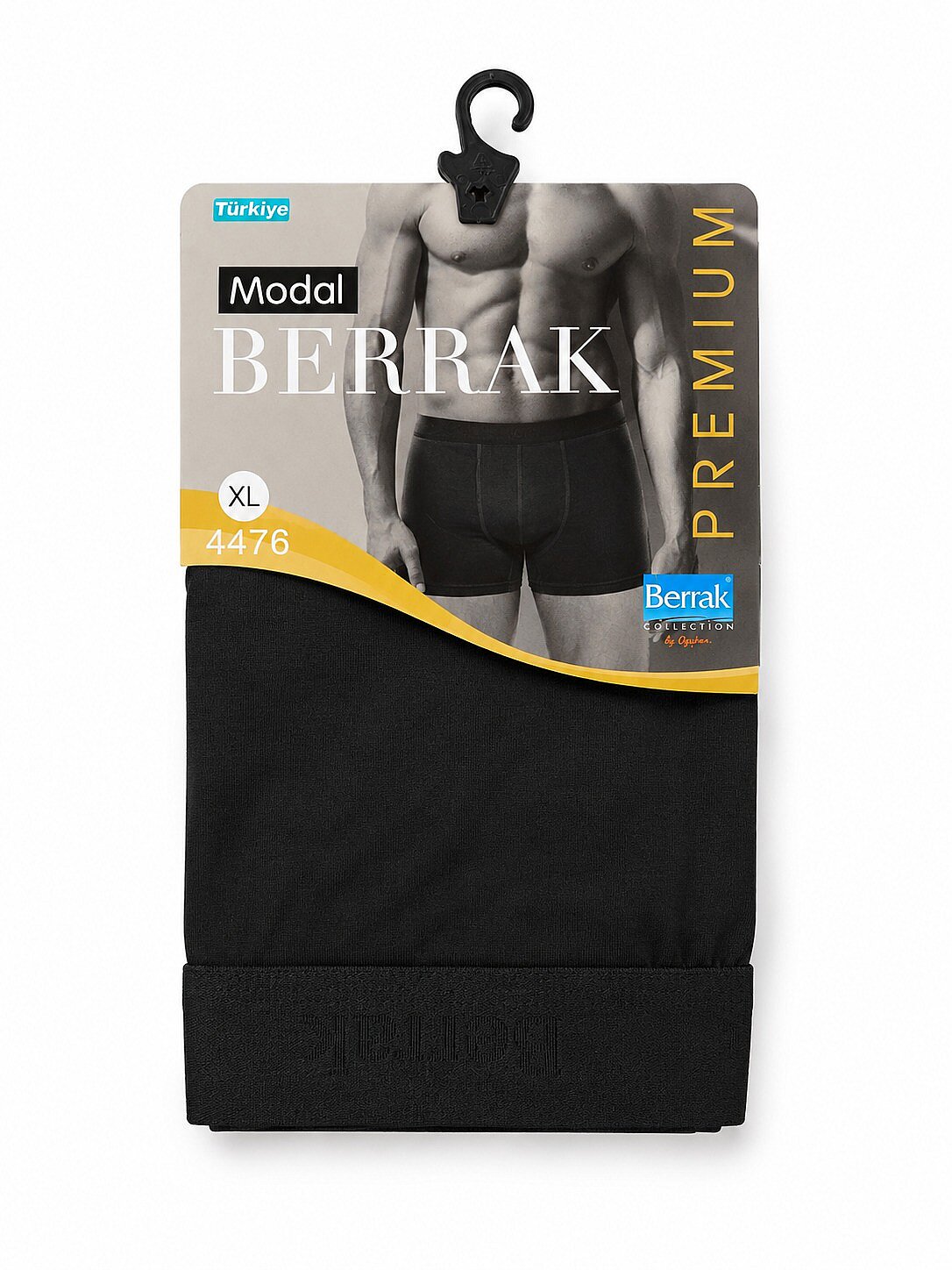 4476 Berrak Erkek Modal Boxer 10'lu Paket Siyah - 1