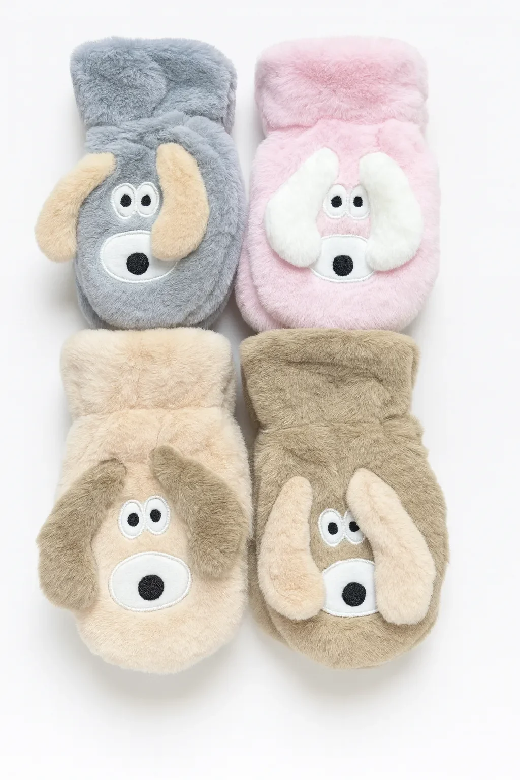 503 İşnar Pelüş Bebe Kar Eldiveni 1-4 Yaş - 1