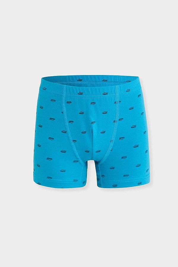 5075 Berrak Erkek Çocuk Boxer 3lü - 4