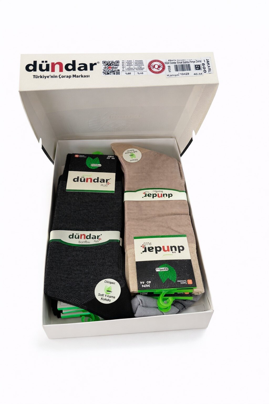 5534 Dündar Erkek Bambu Penye Çorap M0 - 2