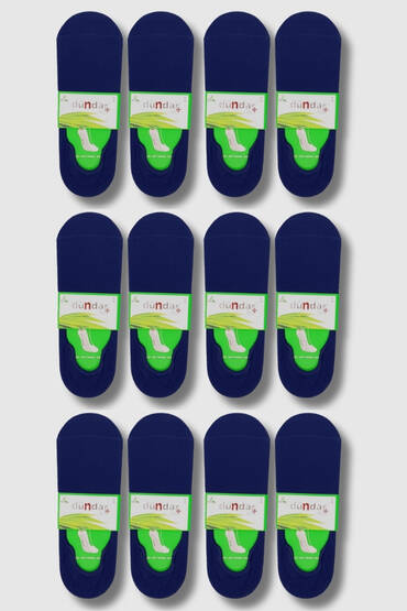 5541 Dündar Erkek Bambu Babet 12'li Paket Lacivert - 1