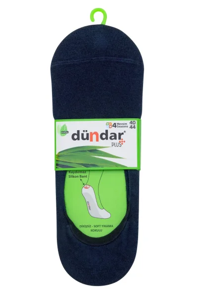 5541 Dündar Erkek Bambu Babet 12'li Paket Lacivert 