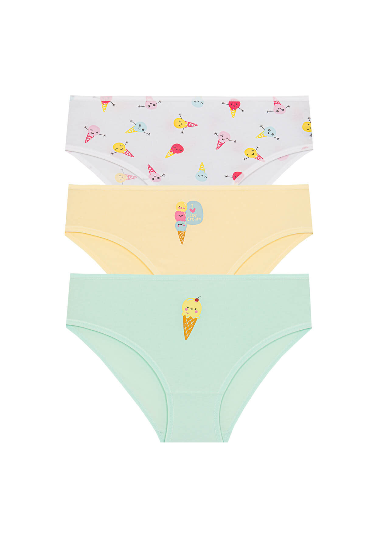 5634 Berrak Kız Çocuk Külot 12'li - 1