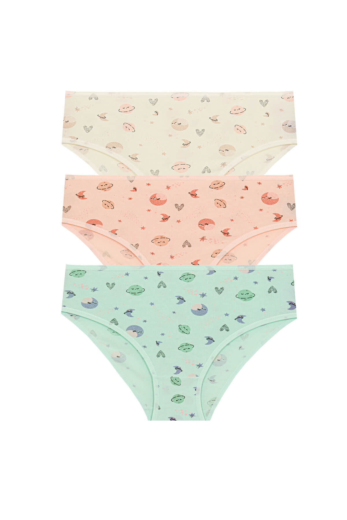 5638 Berrak Kız Çocuk Külot 12'li - 1