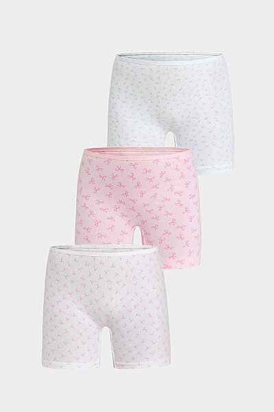 5640 Berrak Kız Çocuk Boxer 3lü