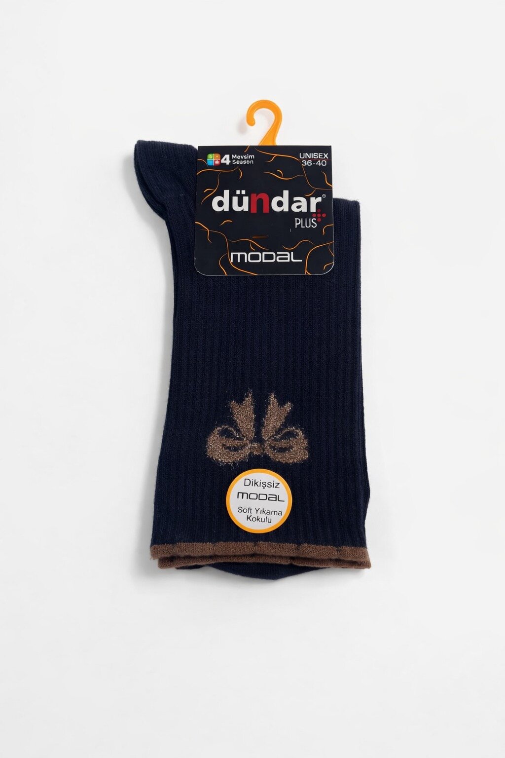 5725 Dündar Kadın Modal Soket Çorap M-4 - 3