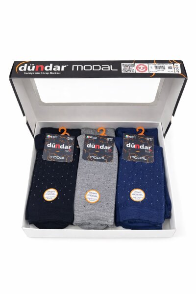 5725 Dündar Kadın Modal Soket Çorap M-7 - DÜNDAR ÇORAP (1)