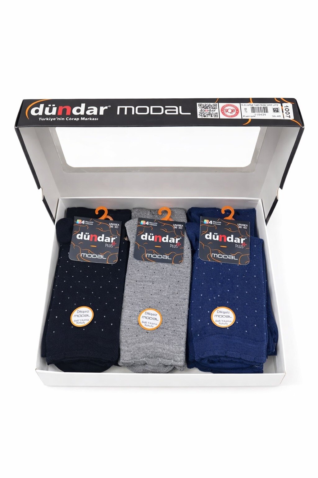 5725 Dündar Kadın Modal Soket Çorap M-7 - 2