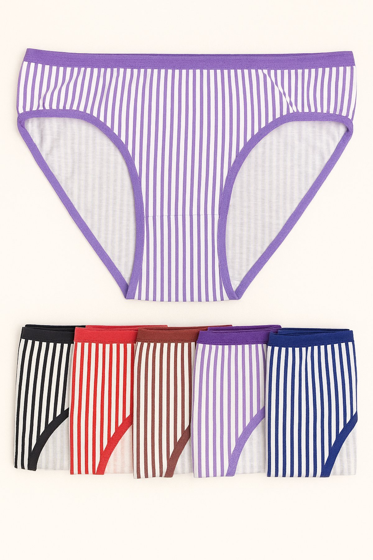 603 Tutku Kadın Lotus Bikini 12li - 1