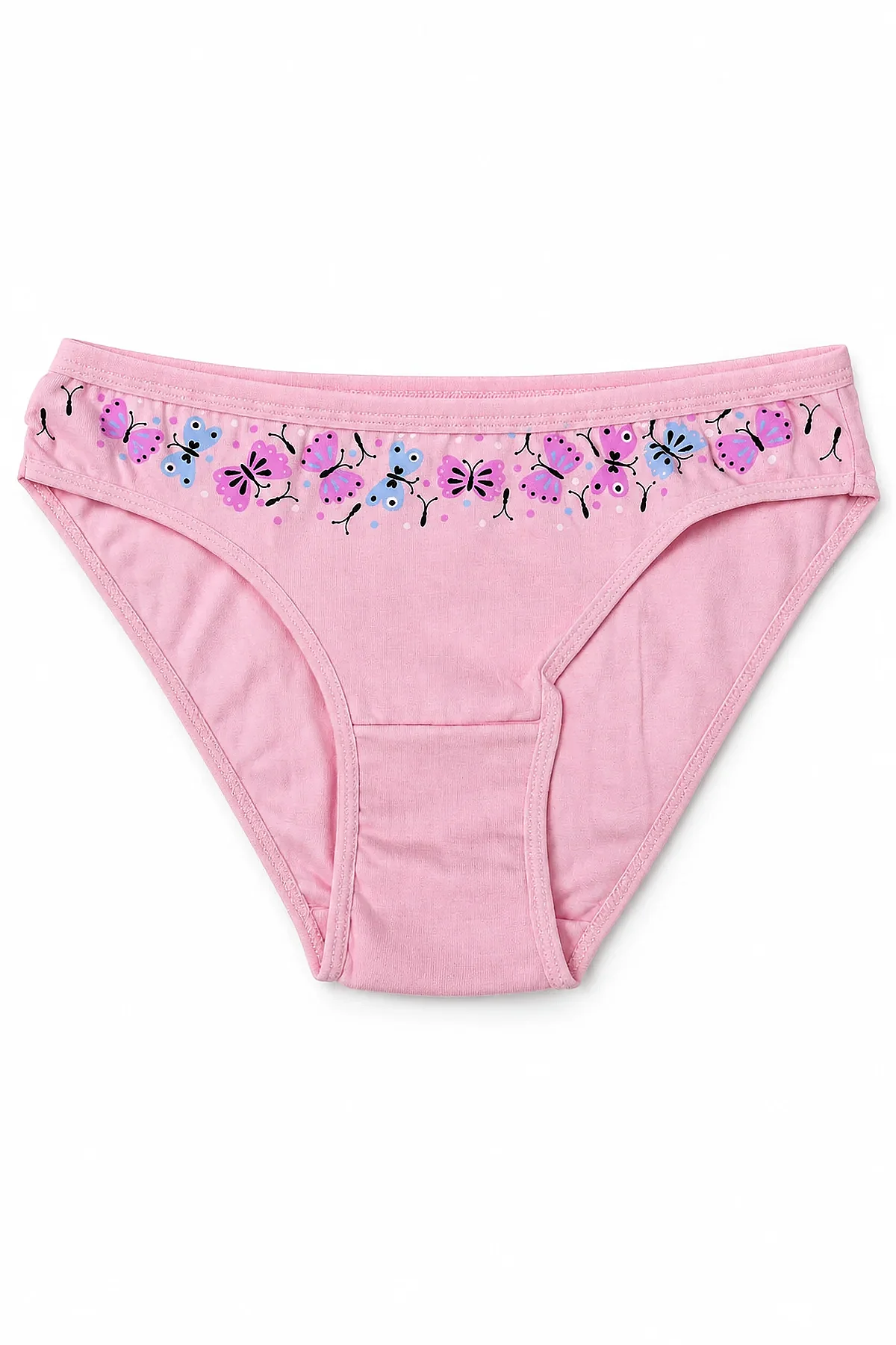 6034 Gümüş Kadın Nisa Bikini 12'li Pembe - 1