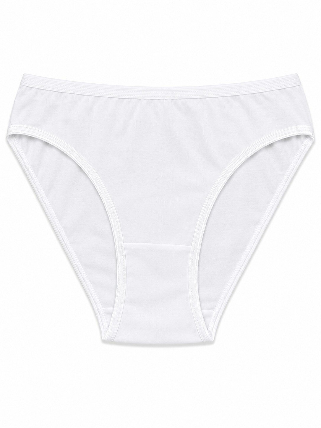 6051 Gümüş Kadın Bikini 12li Beyaz - 1