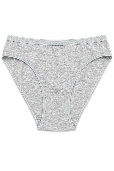 6051 Gümüş Kadın Bikini 12li Gri