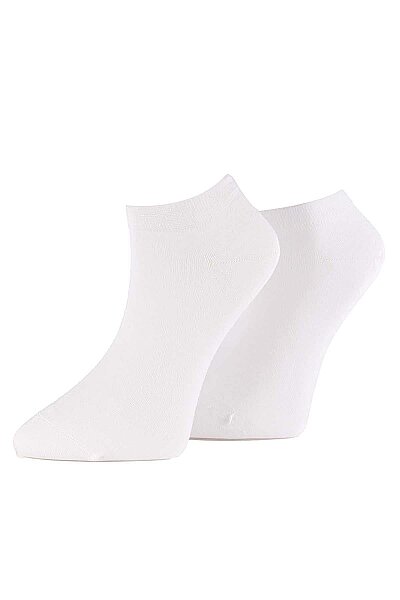 6100 Jiber Erkek Modal Patik 12li Beyaz - 3