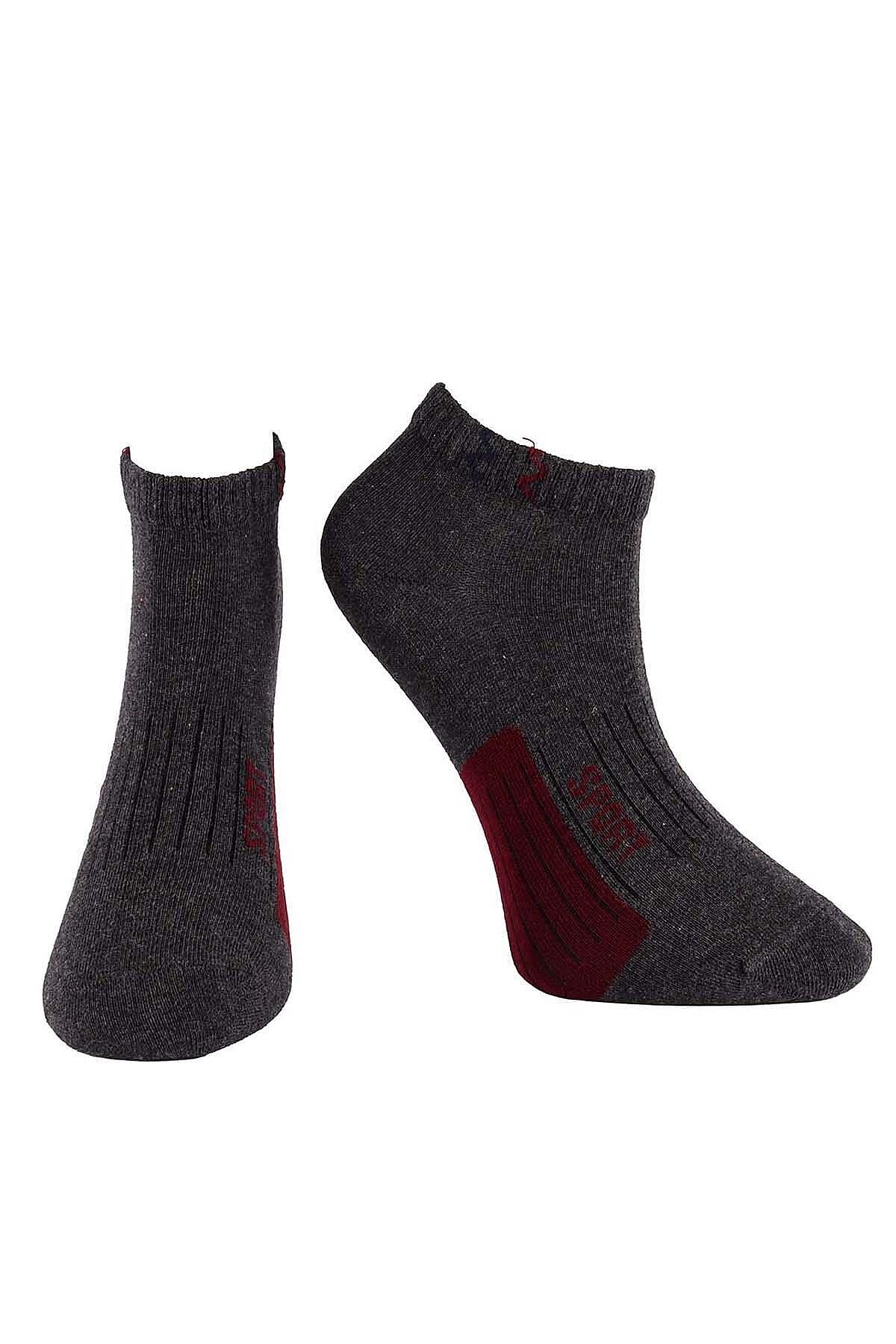 6303 Jiber Erkek Cotton Patik 12li Karışık - 3