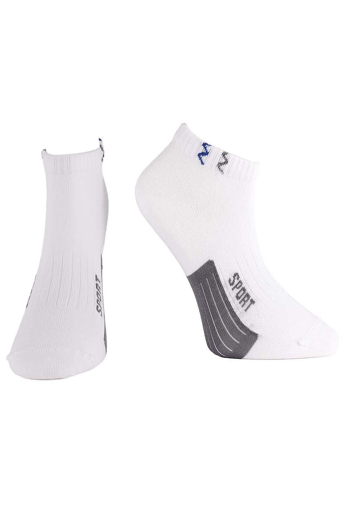 6303 Jiber Erkek Cotton Patik 12li Karışık - 2