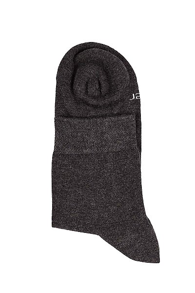 6401 Jiber Erkek Modal Konç Patik 12li Antrasit - JİBER (1)